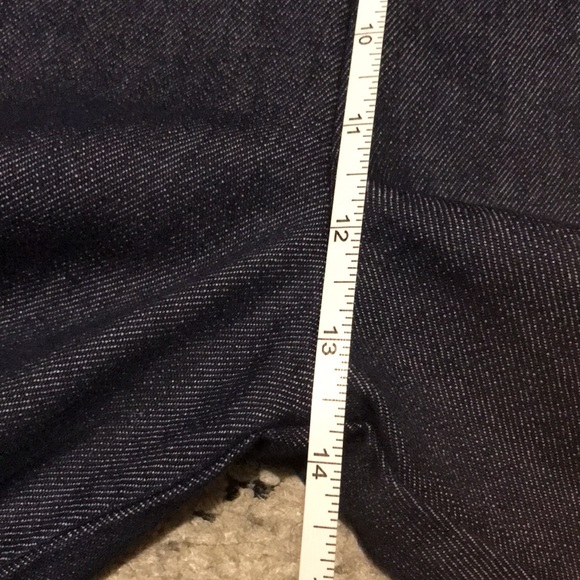 Dark Blue Vintage Retro Denim Jeans - Picture 13 of 16